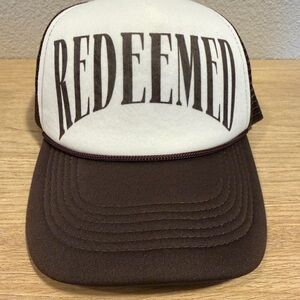 GLO Redeemed Brown Trucker Hat